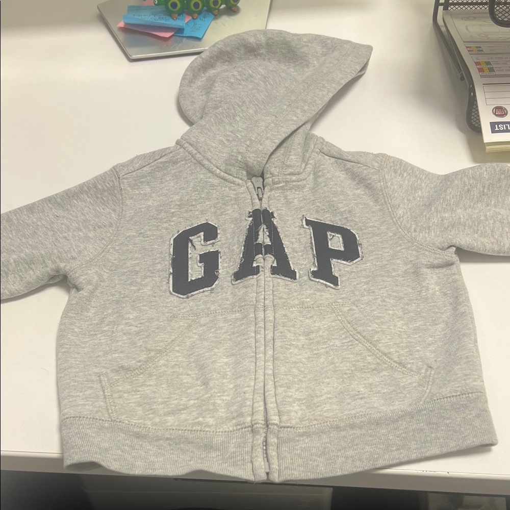GAP Light Gray Kids Hoodie
